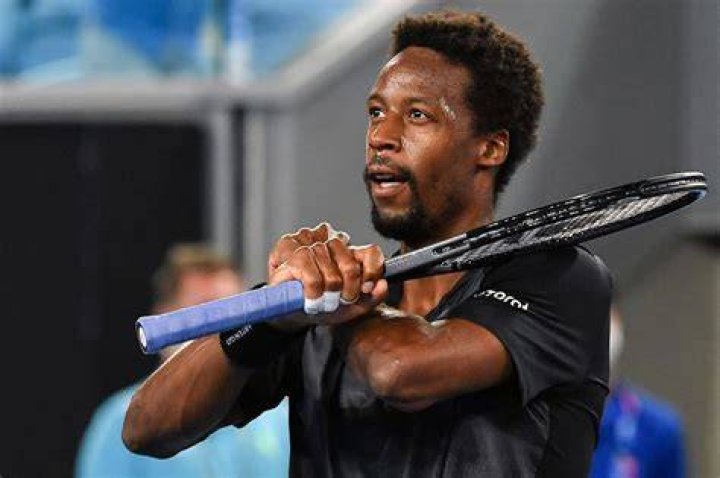 Gael Monfils focused