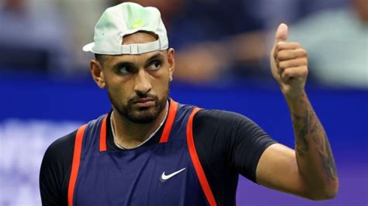 Nick Kyrgios takes a break